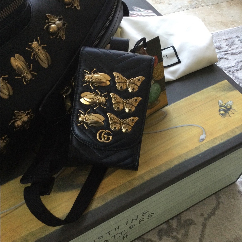 Gucci brand new  animal stud belt bag